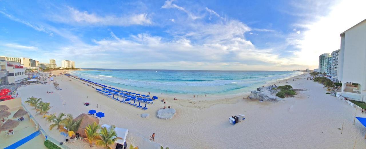 Paradise Beachfront & Nightlife Heart Cancún Exteriör bild