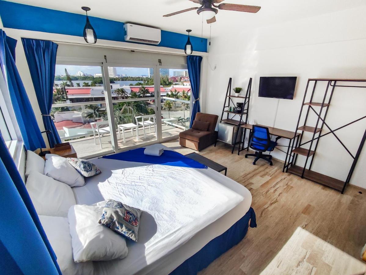 Paradise Beachfront & Nightlife Heart Cancún Exteriör bild