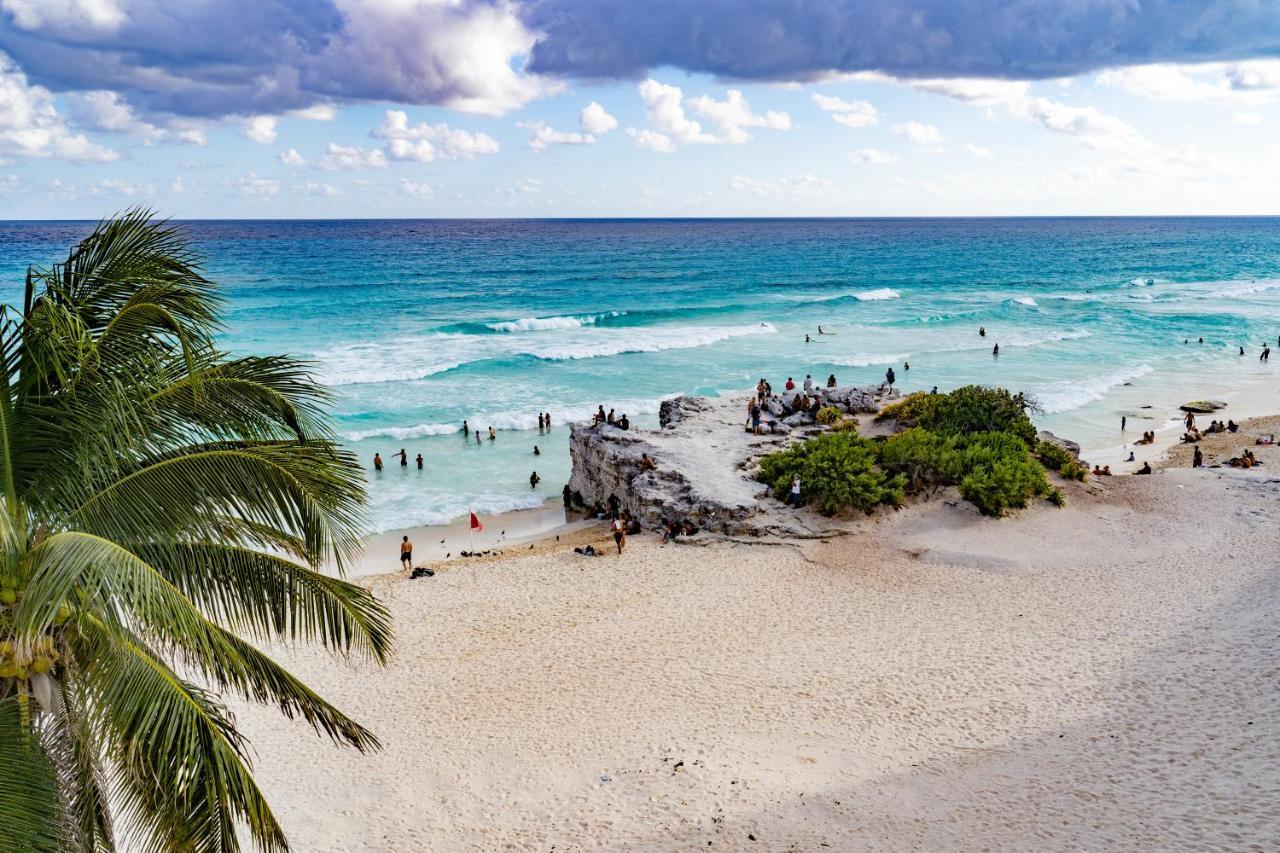 Paradise Beachfront & Nightlife Heart Cancún Exteriör bild