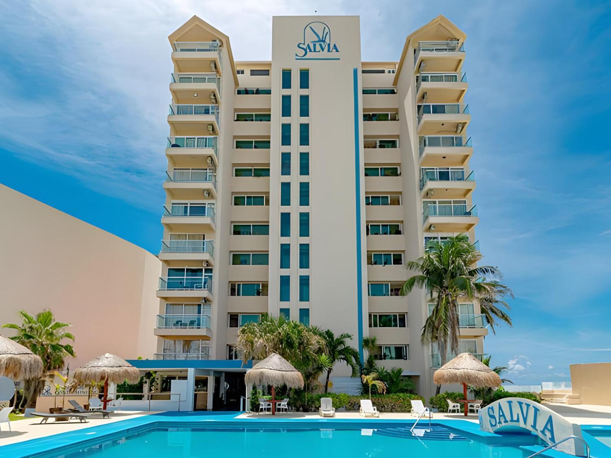 Paradise Beachfront & Nightlife Heart Cancún Exteriör bild